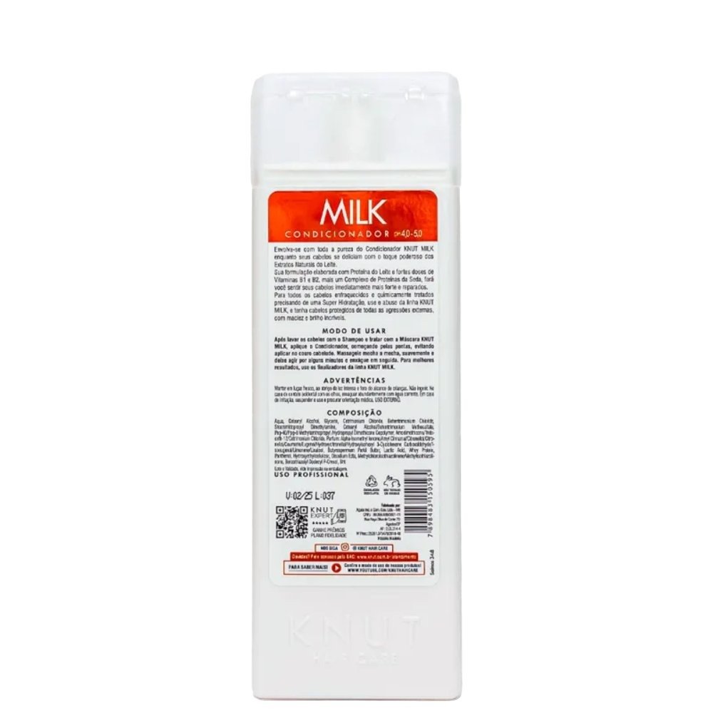 Condicionador Knut Milk 250ml 250ml 2