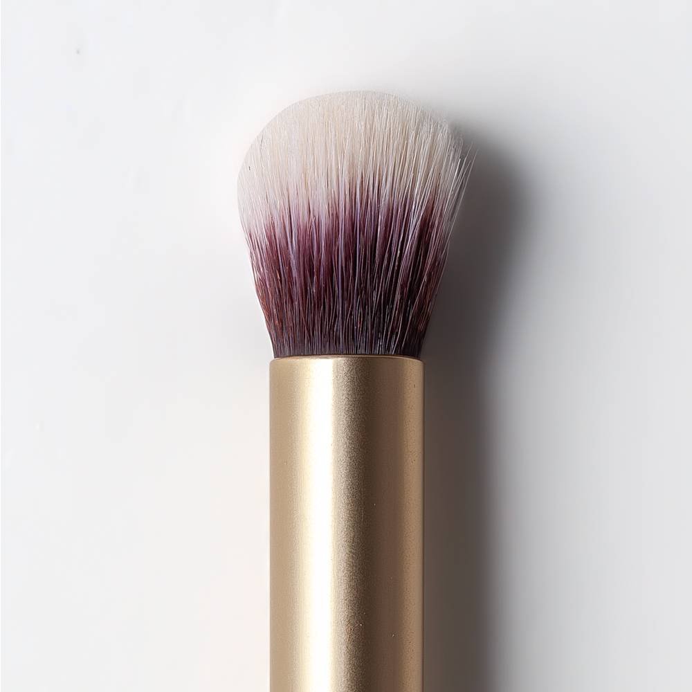 Pincel Duplo Para Maquiagem Panvel Make Up Iconic Edition Dourado 4