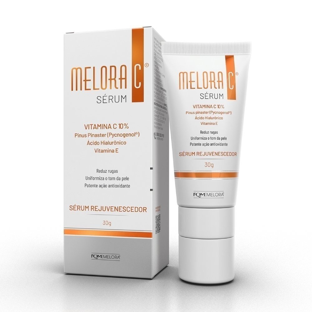 Sérum Facial Rejuvenescedor Melora Vitamina C 10% 30g 30g 1