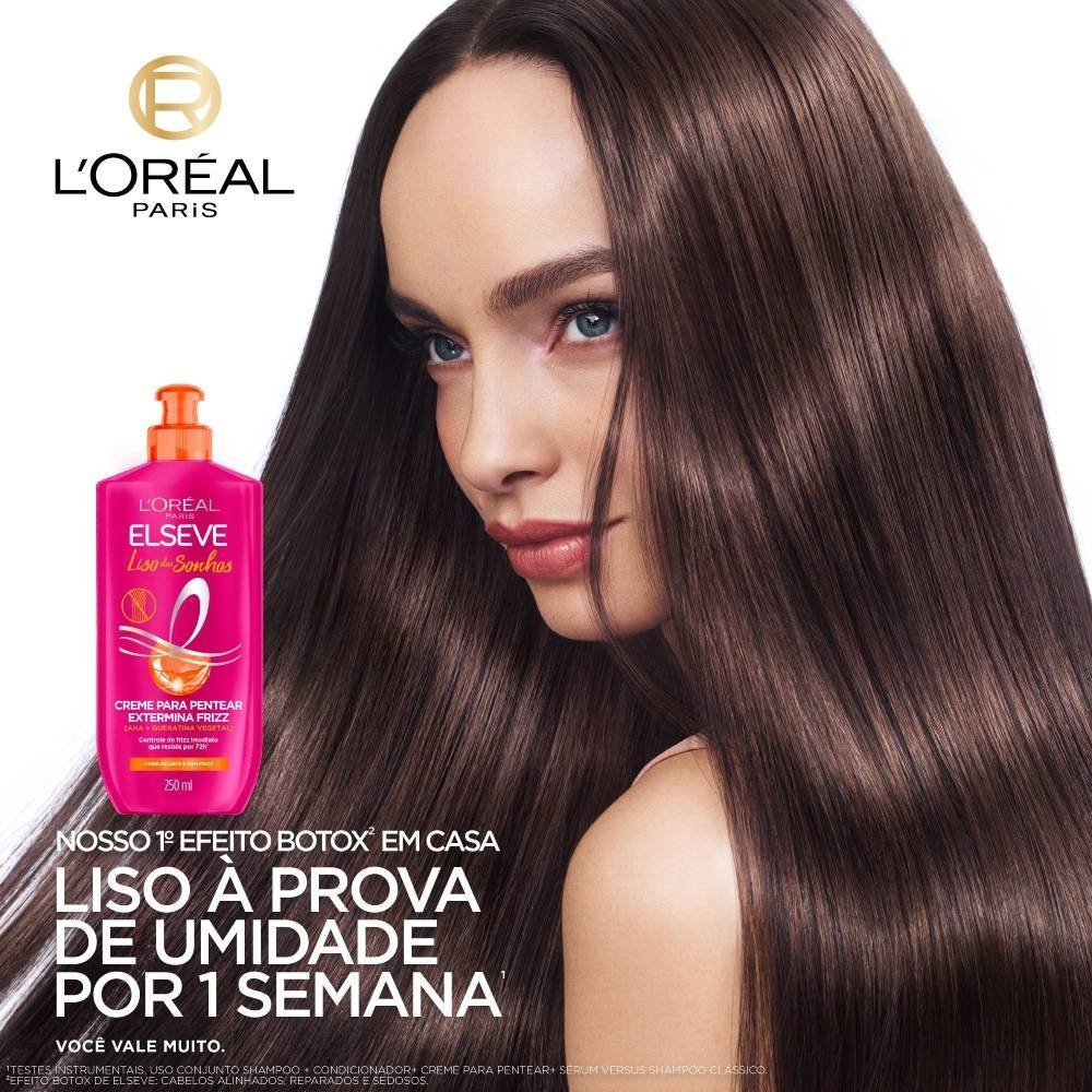 Creme Para Pentear Elseve L’oréal Paris Liso Dos Sonhos 250ml 250ml 2