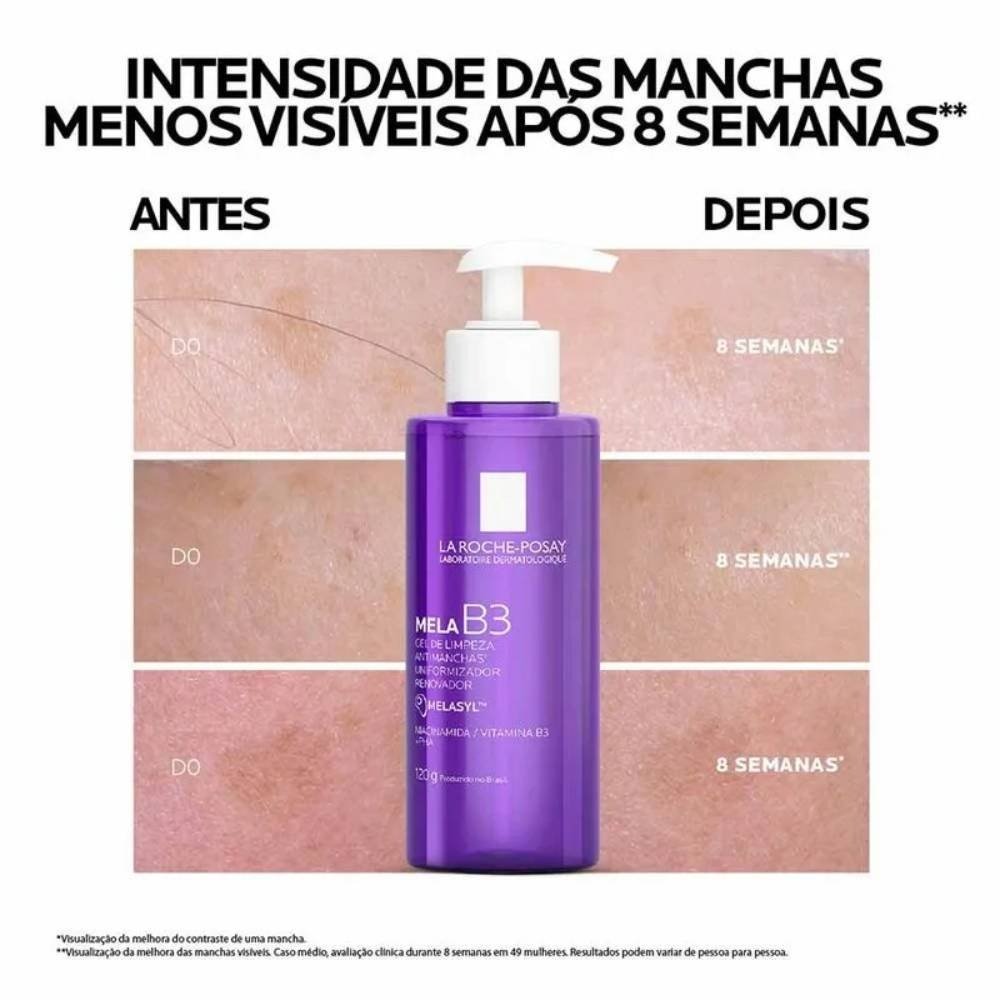 Gel De Limpeza Facial La Roche-posay Mela B3 Antimanchas 120g 120g 2