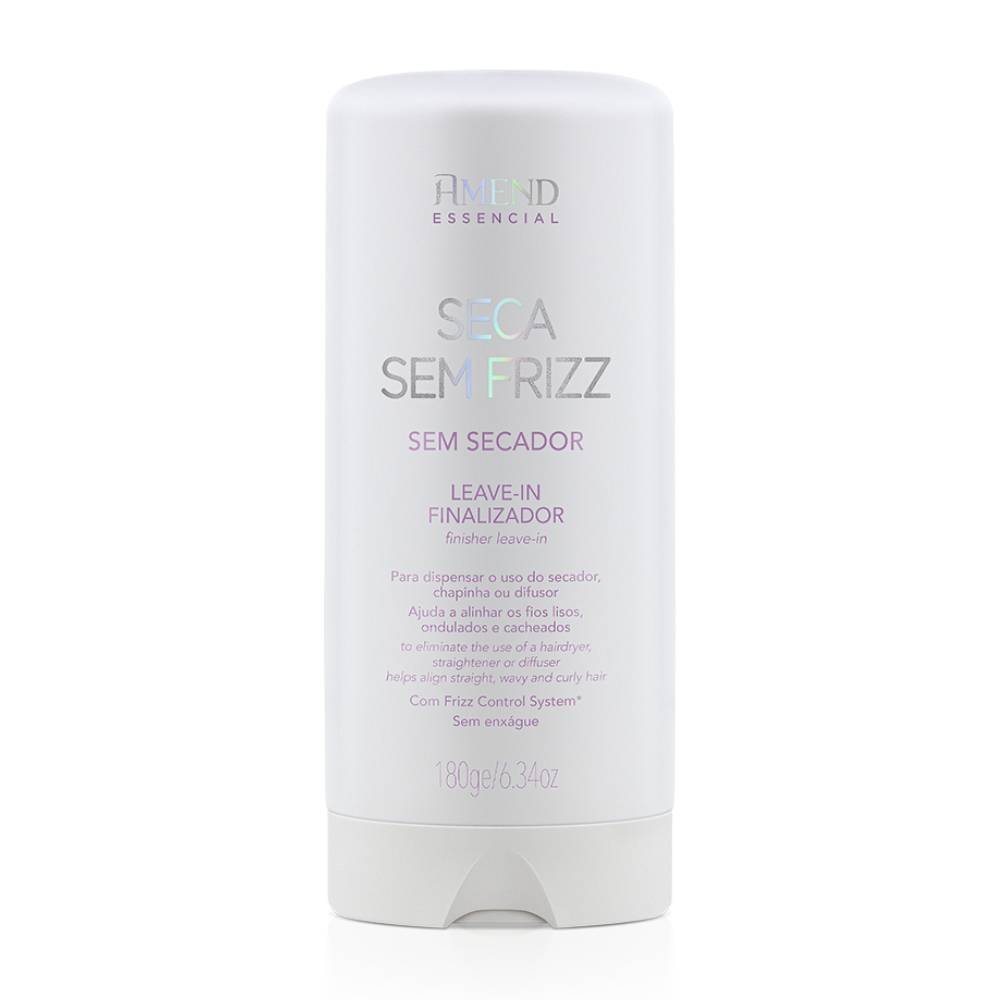 Leave-in Capilar Amend Essencial Seca Sem Frizz 180ml
