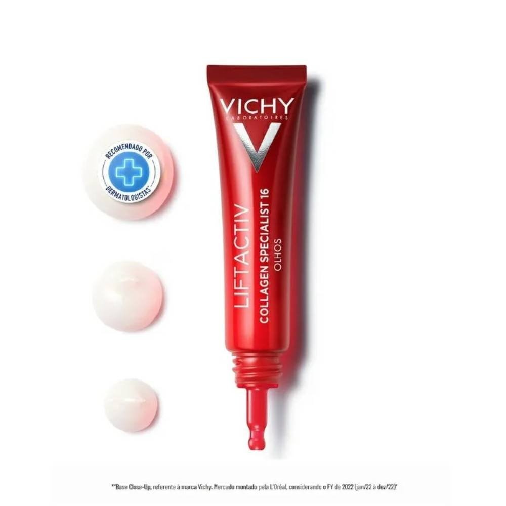 Creme Anti-idade Para Área Dos Olhos Vichy Liftactiv Colágeno Specialist 16 15ml 15ml 2