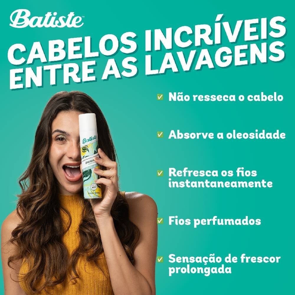 Shampoo A Seco Batiste Original 200ml 200ml 3