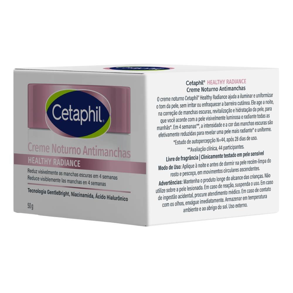 Creme Facial Noturno Antimanchas Cetaphil Healthy Radiance 50g 50g 4