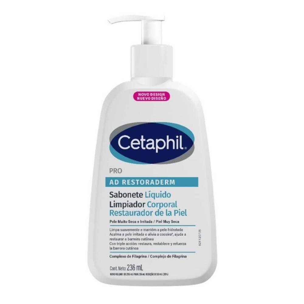 Sabonete Líquido Corporal Cetaphil Pro Ad Restoraderm 236ml 236ml 1