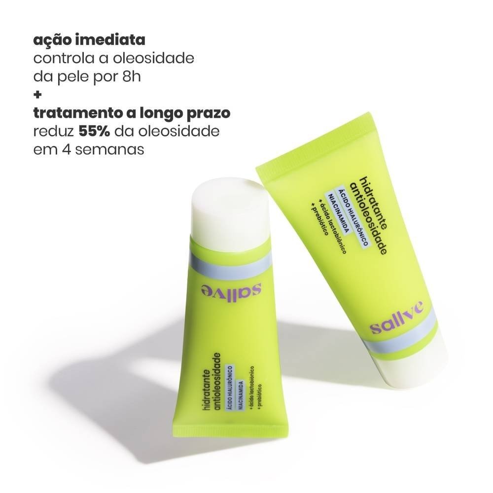 Hidratante Facial Antioleosidade Sallve 40g 40g 4