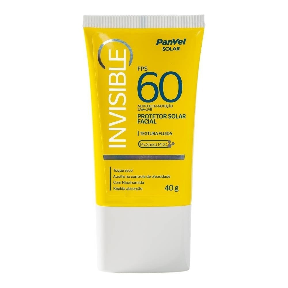 Protetor Solar Facial Invisible Panvel Fps60 40g
