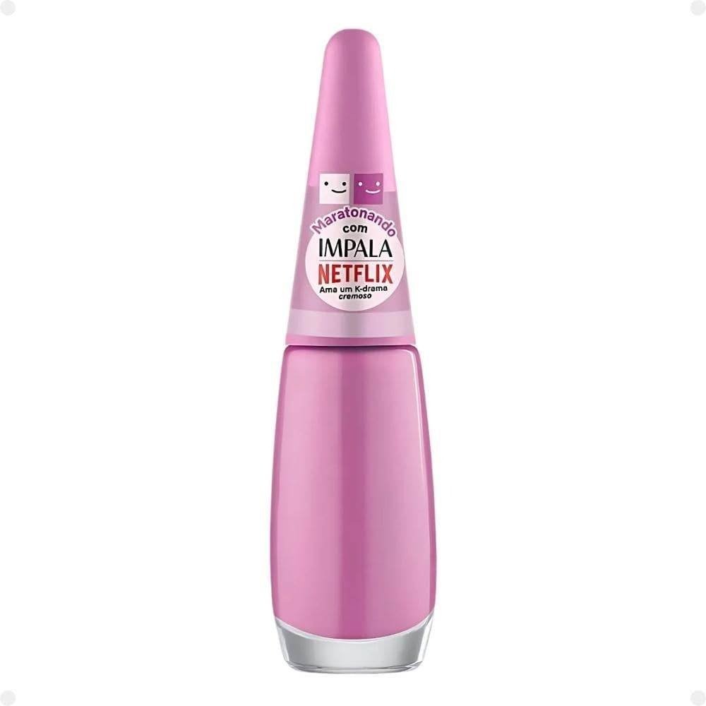 Esmalte Impala Netflix Ama Um K-drama 7,5ml Rosa 1