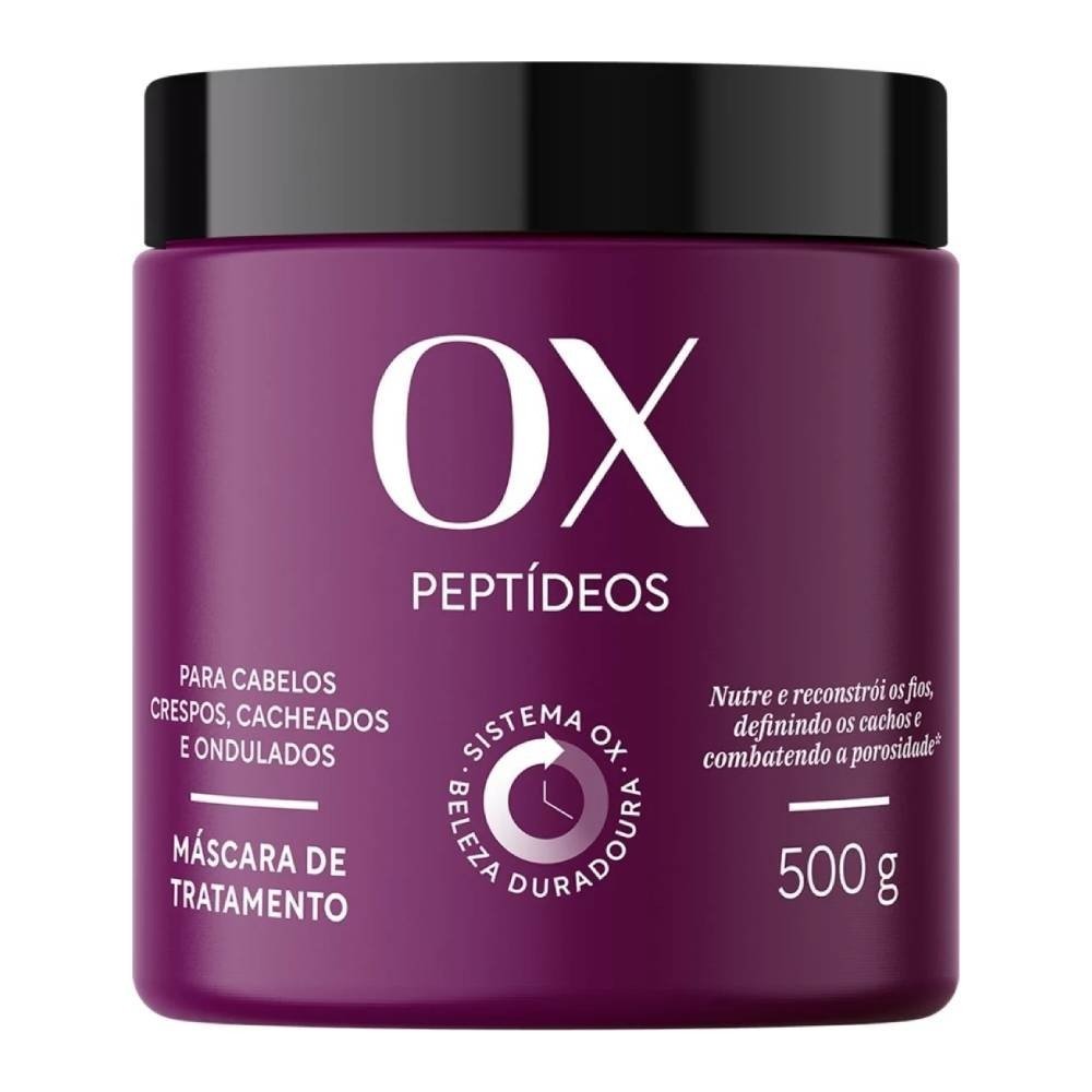 Máscara De Tratamento Capilar Ox Peptídeos 500g