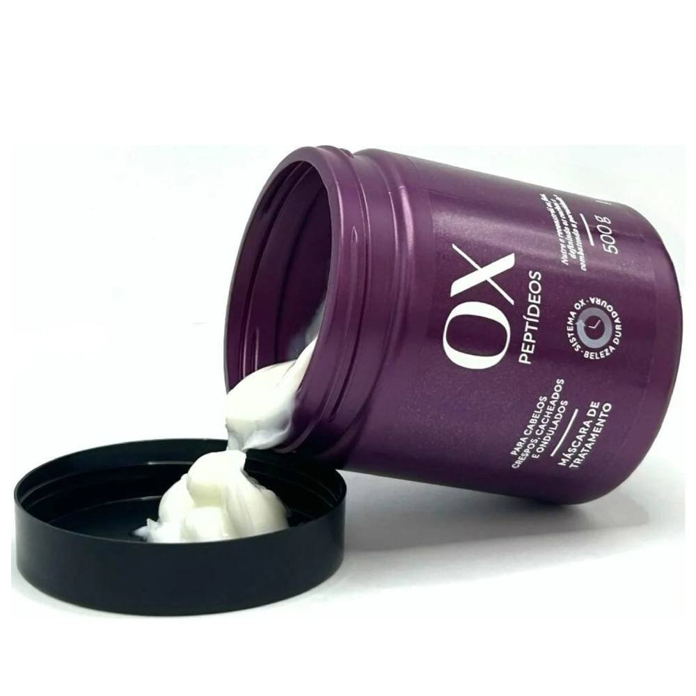 Máscara De Tratamento Capilar Ox Peptídeos 500g 500g 3