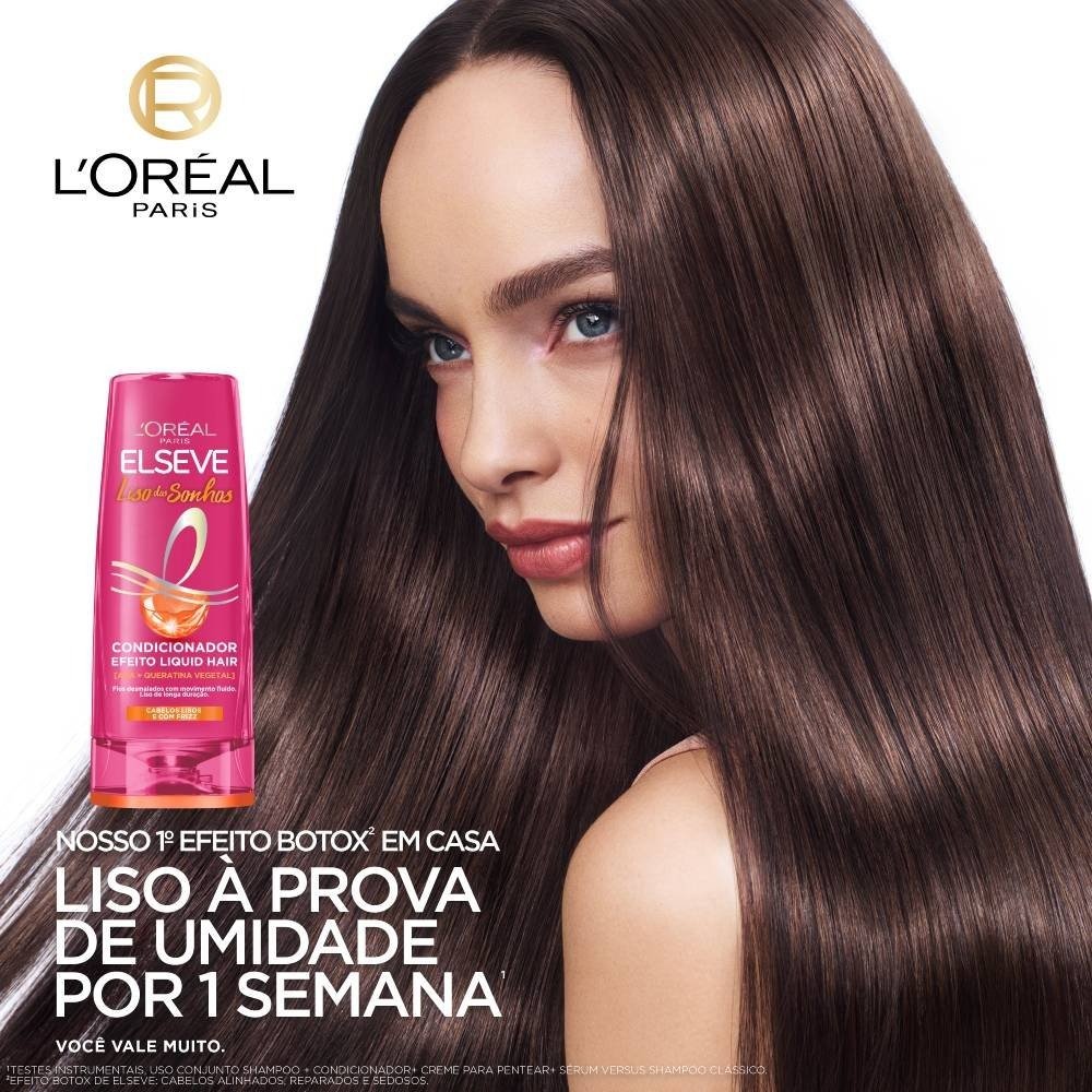 Condicionador Elseve L’oréal Paris Liso Dos Sonhos 400ml 400ml 3