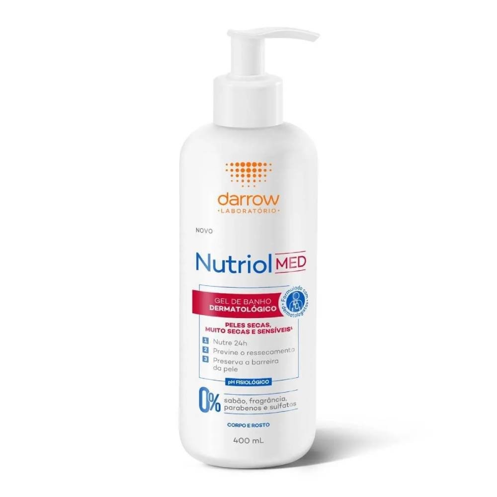 Gel De Banho Darrow Nutriol Med 400ml