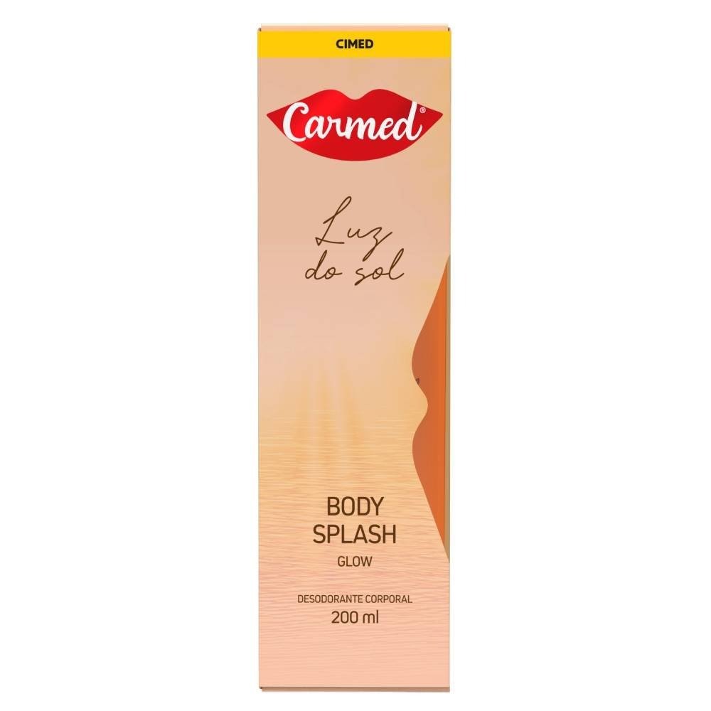 Body Splash Carmed Luz Do Sol 200ml 9,5ml 3