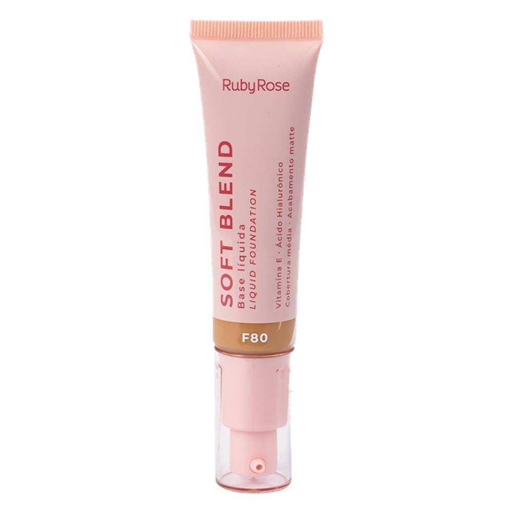 Base Líquida Ruby Rose Soft Blend F80 30g
