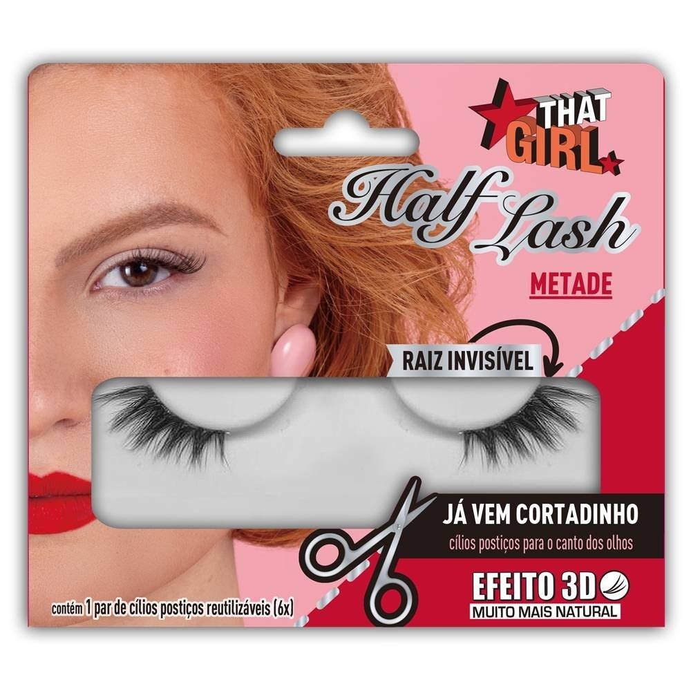 Cílios Postiços That Girl Half Lash Metade 1 Unidade ÚNICO 1