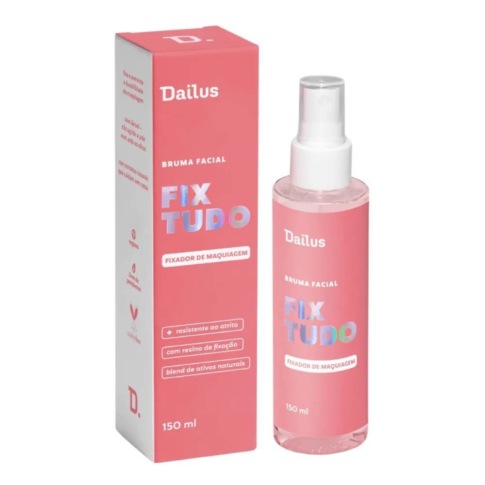 Bruma Facial Fixadora Dailus Fix Tudo 150ml