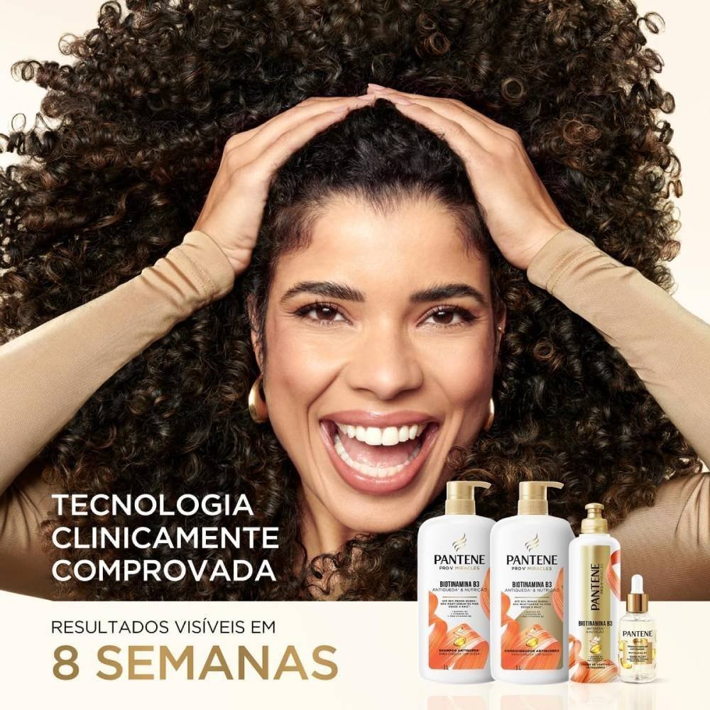 Condicionador Pantene Biotinamina B3 Antiqueda 1l 1L 3