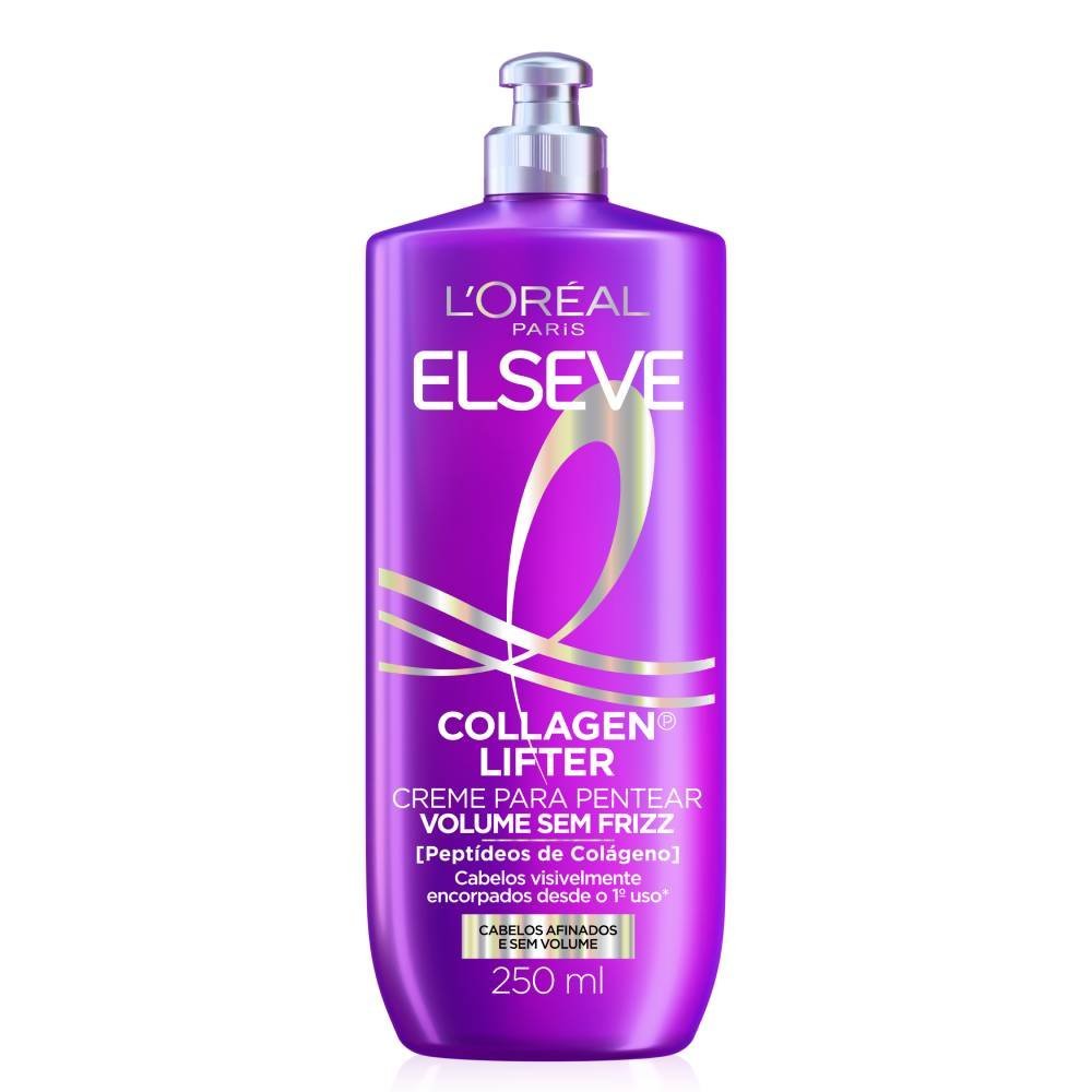 Creme Para Pentear Elseve Collagen Lifter 250ml 250ml 1