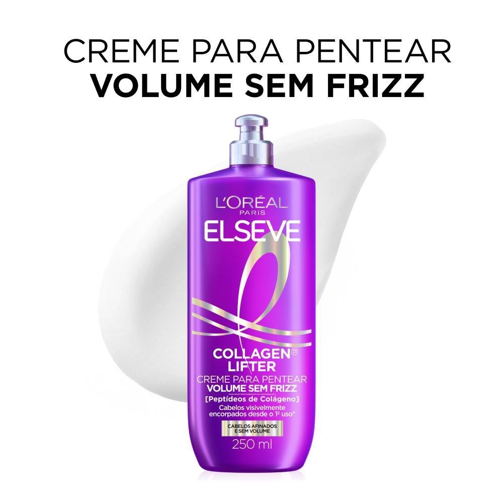 Creme Para Pentear Elseve Collagen Lifter 250ml 250ml 2