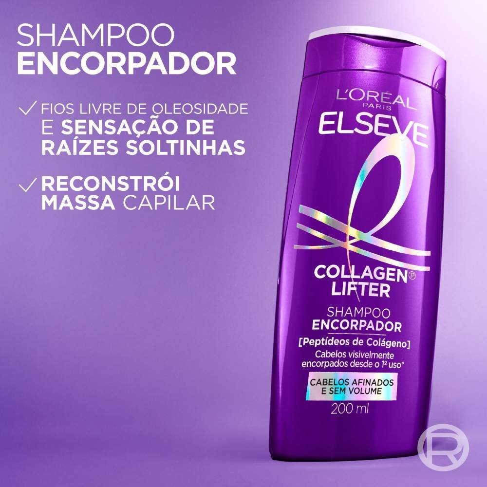 Shampoo Elseve Collagen Lifter 200ml 200ml 4