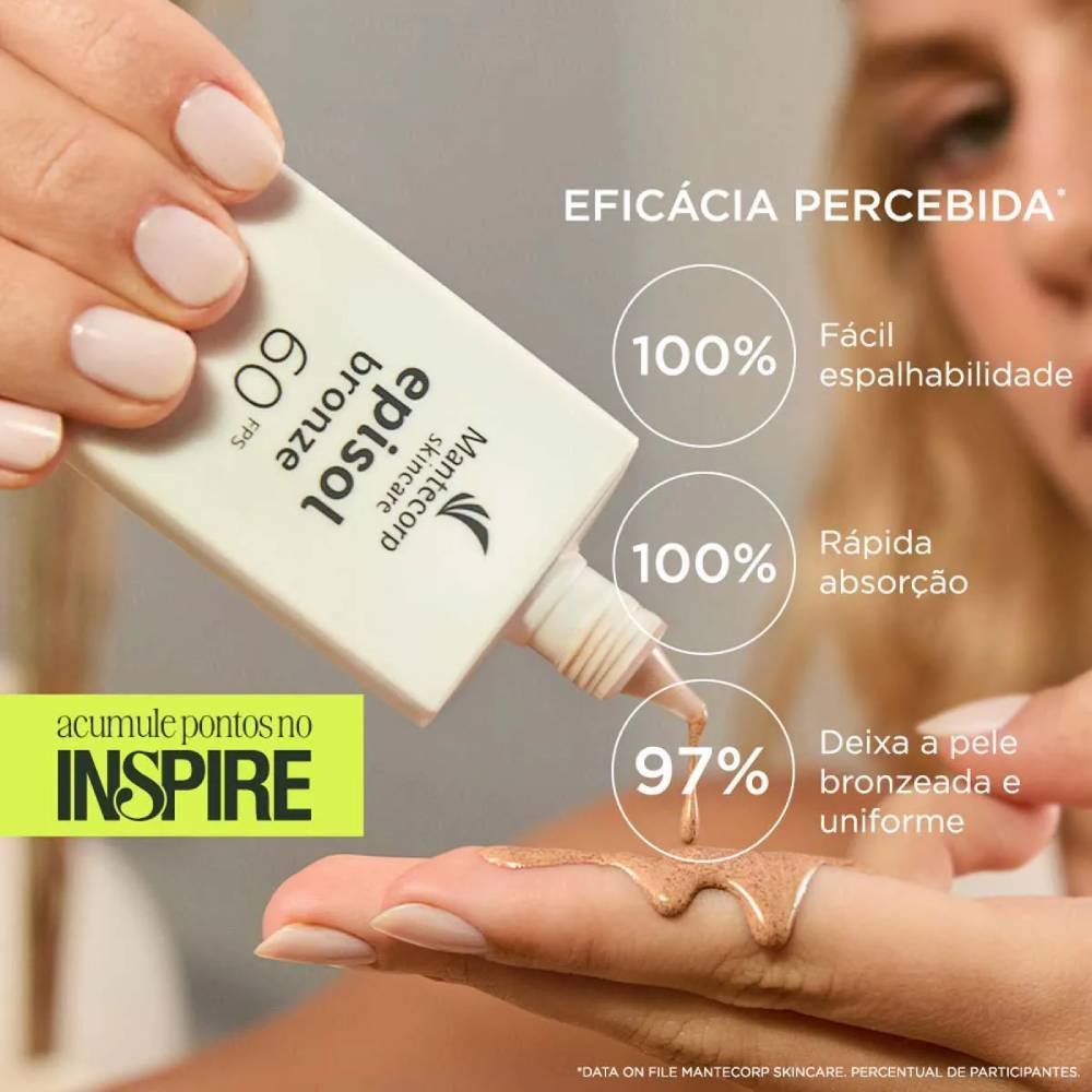 Protetor Solar Facial Episol Bronze Fps60 40ml Bronze 3