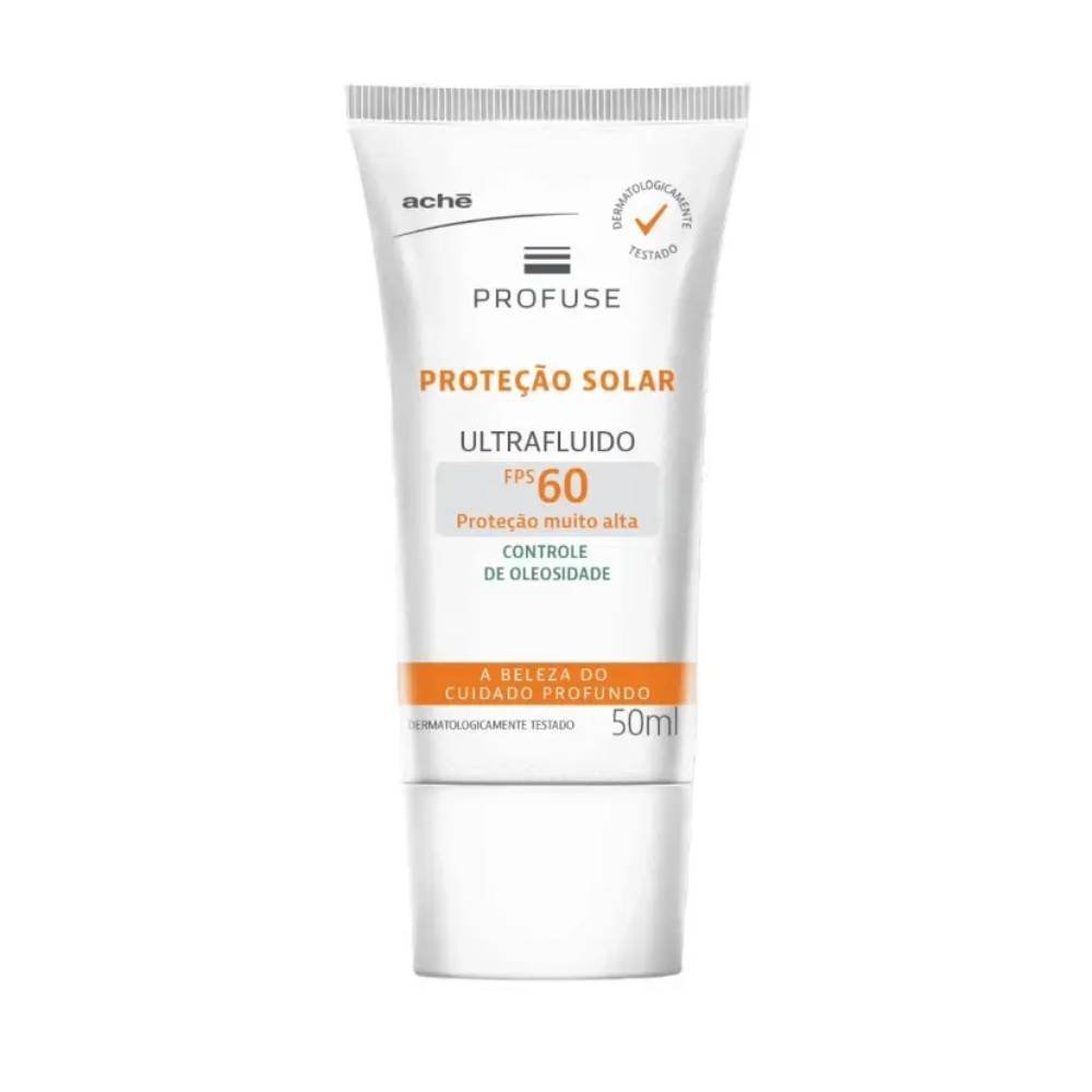 Protetor Solar Facial Profuse Ultrafluido Incolor Fps60 50ml