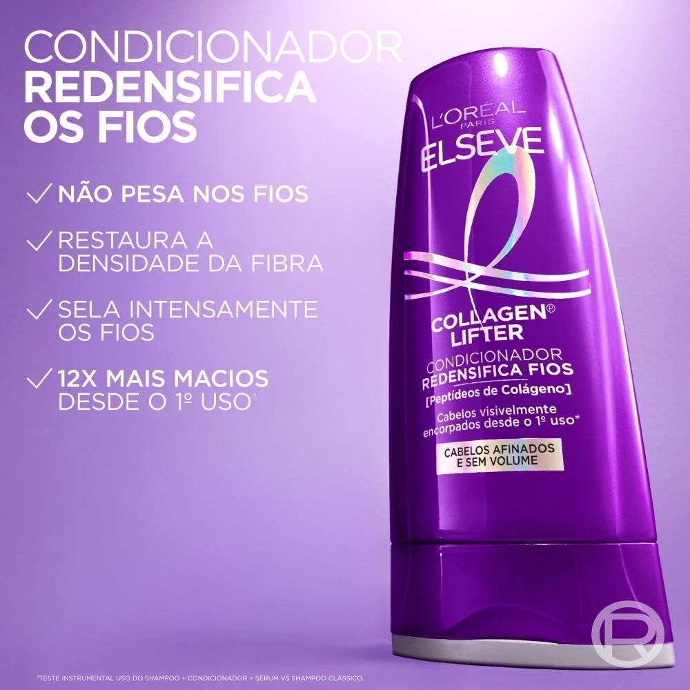 Condicionador Elseve Collagen Lifter 400ml 400ml 4
