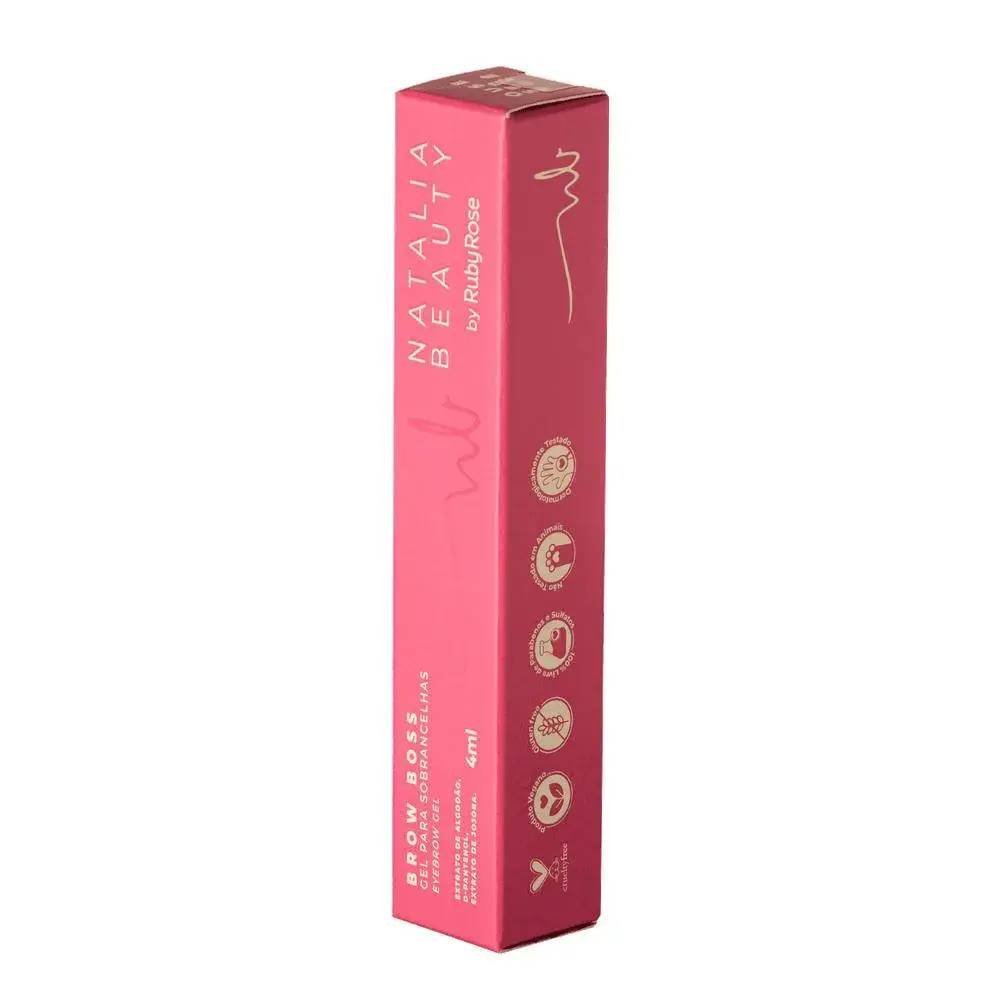 Cera Modeladora De Sobrancelhas Ruby Rose Natalia Beauty Brow On Top 4,7ml 4ml 3