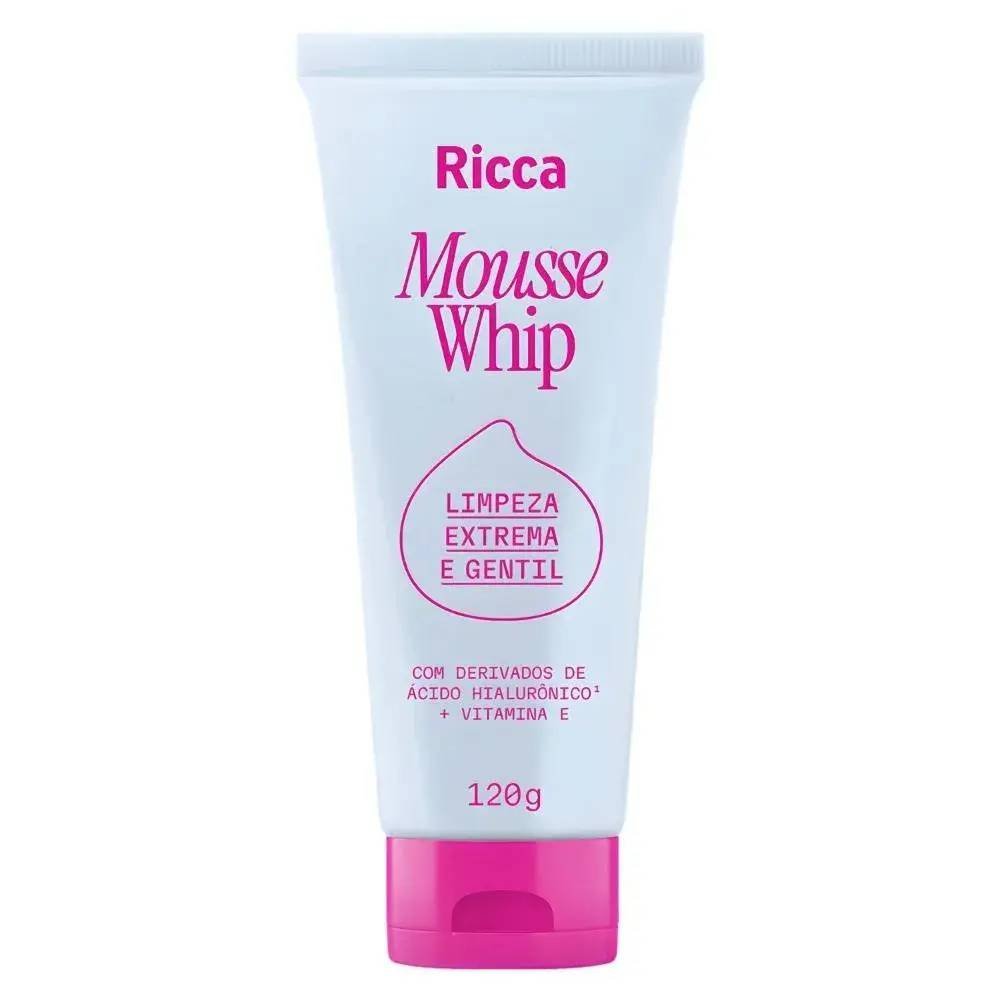 Sabonete Espumado Facial Ricca Mousse Whip 120g