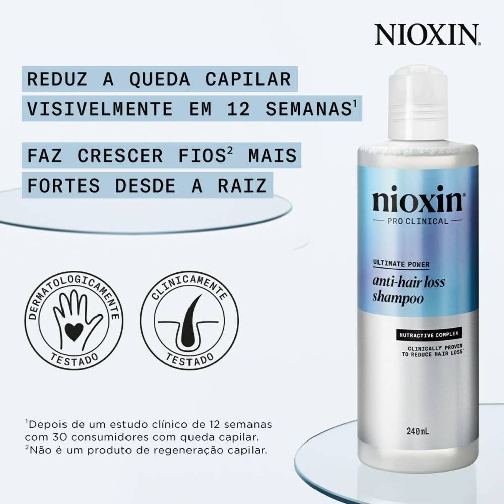 Shampoo Antiqueda Nioxin Anti-hair Loss 240ml 240ml 2