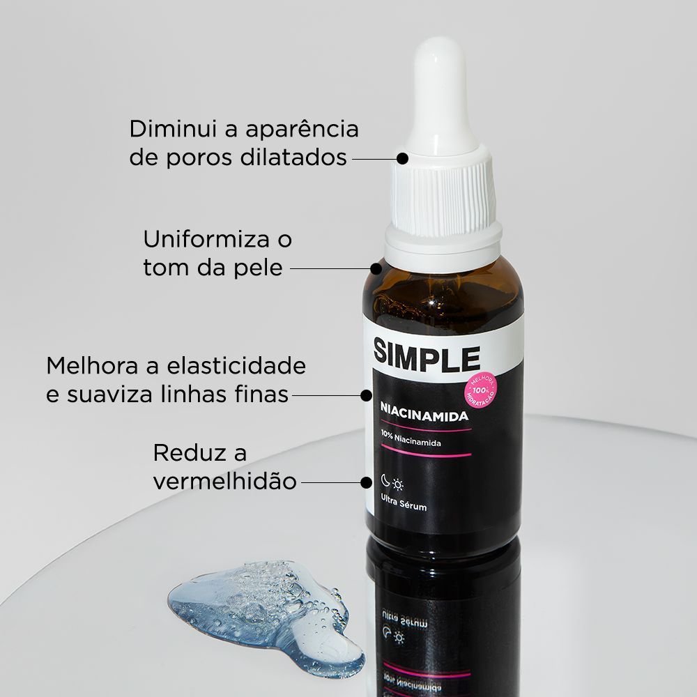Sérum Facial Simple Niacinamida 30ml 30ml 2