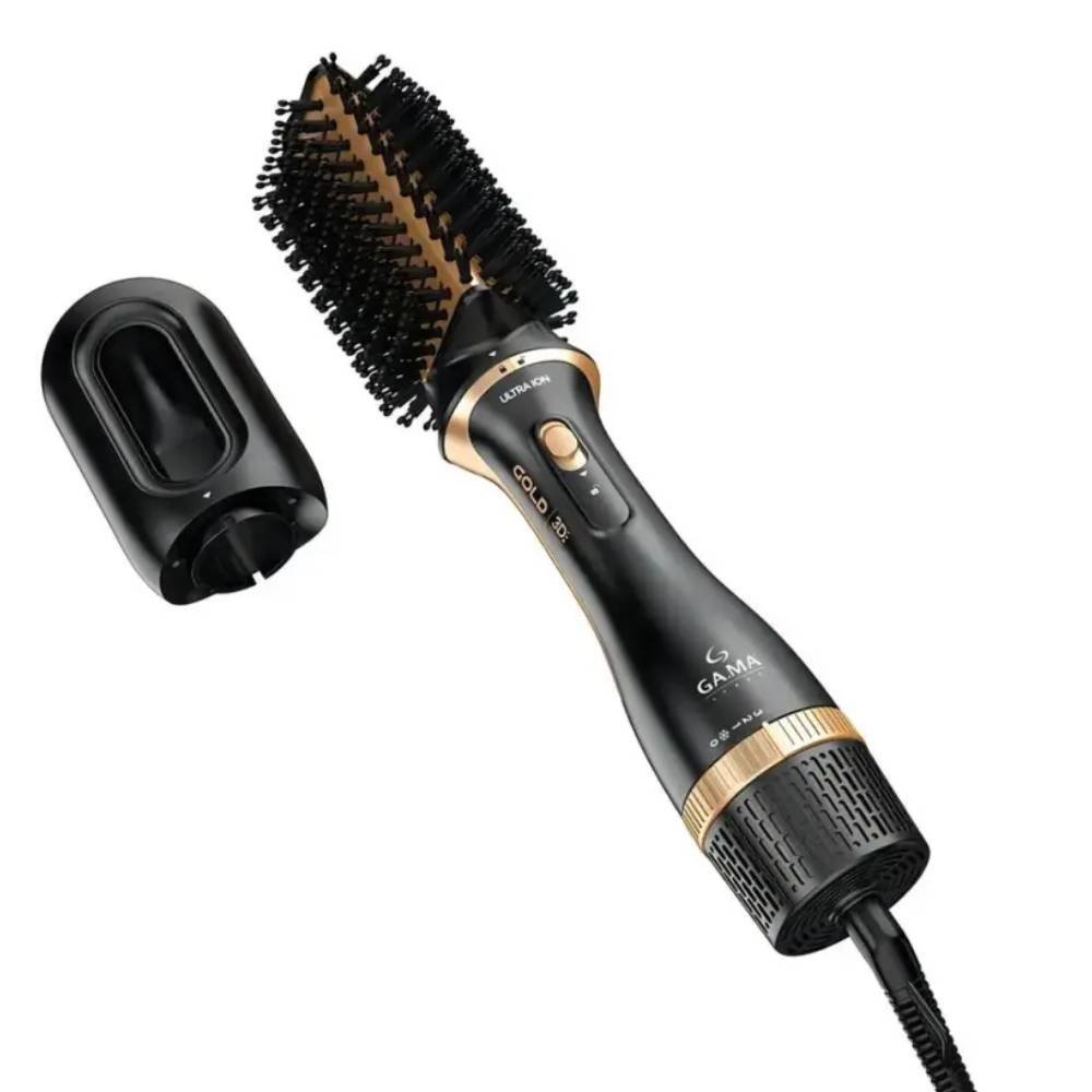 Escova Secadora Multicabeças Gama Gold Ion 3d Bivolt