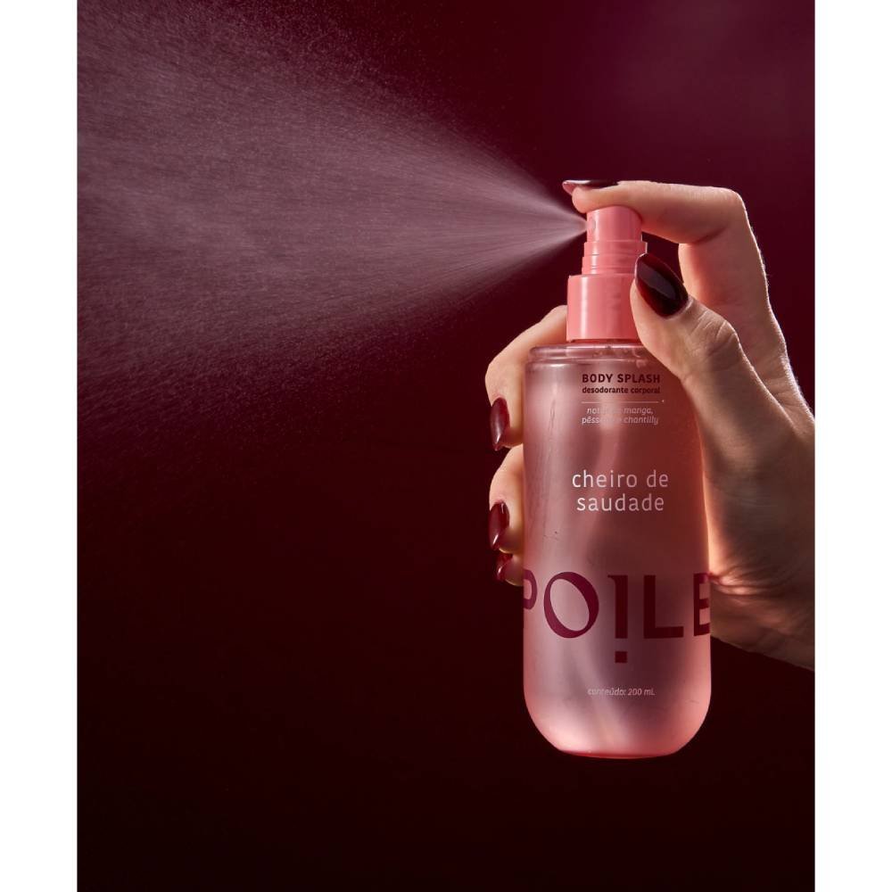 Body Splash Spoiler By Viih Tube Cheiro De Saudade 200ml 200ml 2