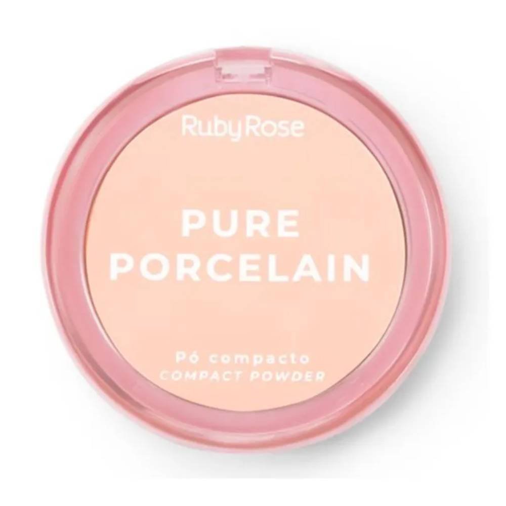 Pó Compacto Ruby Rose Pure Porcelain P10 7g