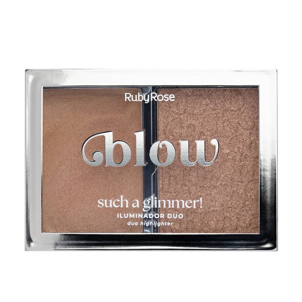 Paleta De Iluminadores Ruby Rose Blow Such A Glimmer 2 10g 10g 4