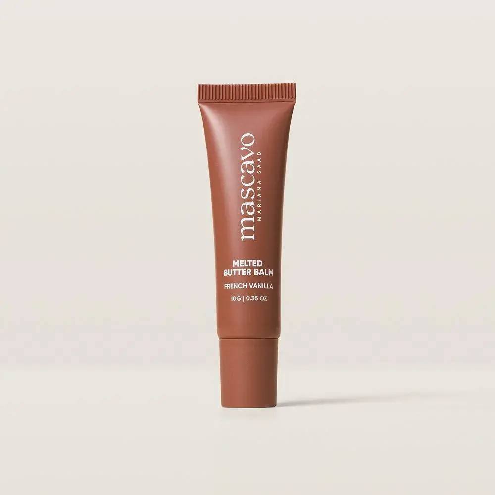 Lip Balm Mascavo Melted Butter French Vanilla By Mariana Saad 10g 10g 2