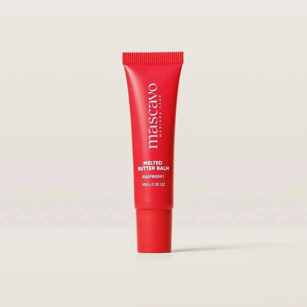 Lip Balm Mascavo Melted Butter Raspberry By Mariana Saad 10g 10g 2