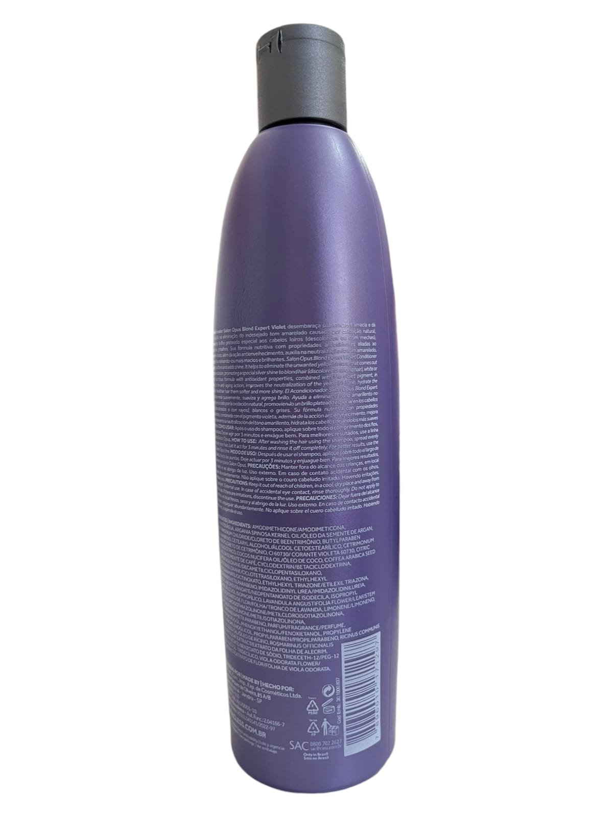 CONDICIONADOR SALON OPUS TREATMENT BLOND EXPERT VIOLET 350ML - CLESS 350ml 3