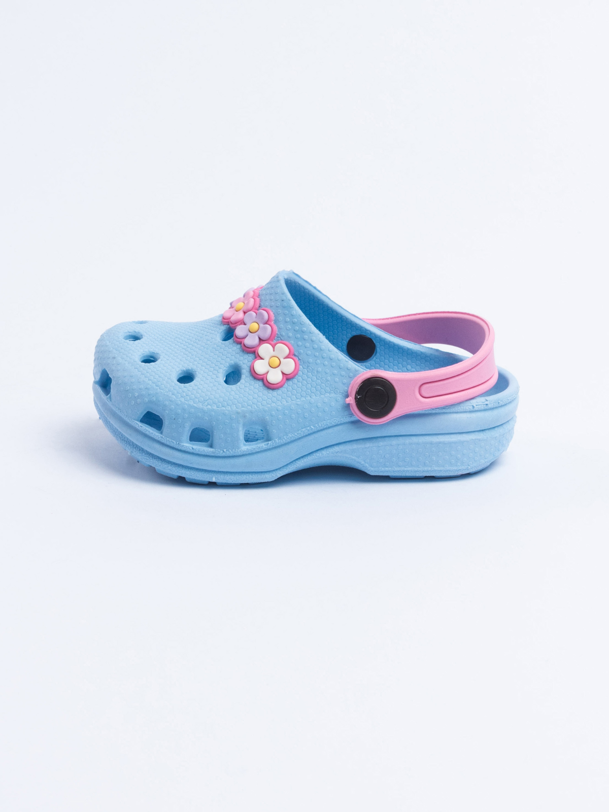 Sandália Florzinhas Infantil Azul Azul 3