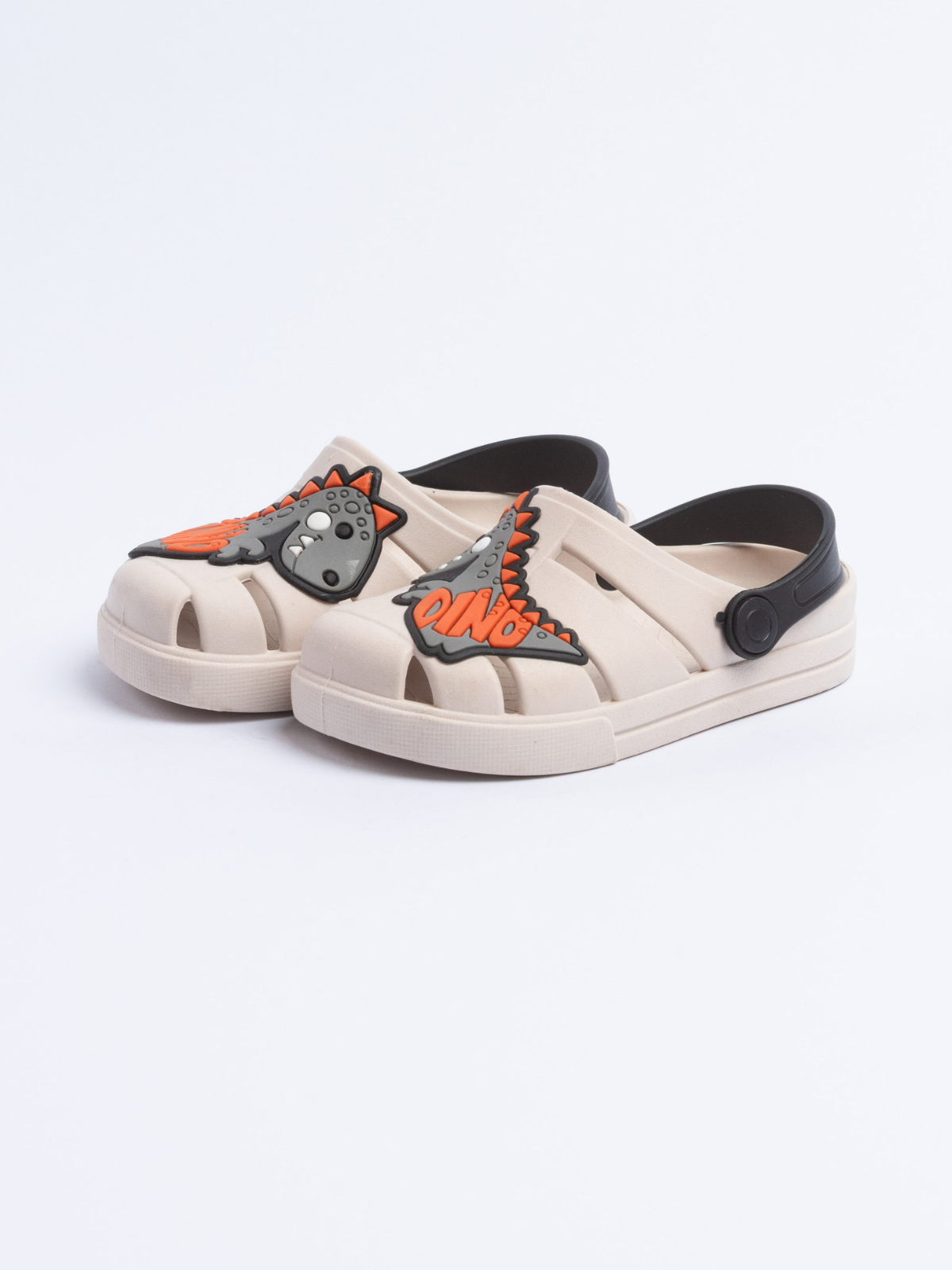 Sandália Infantil Dino Off-White Branco 3