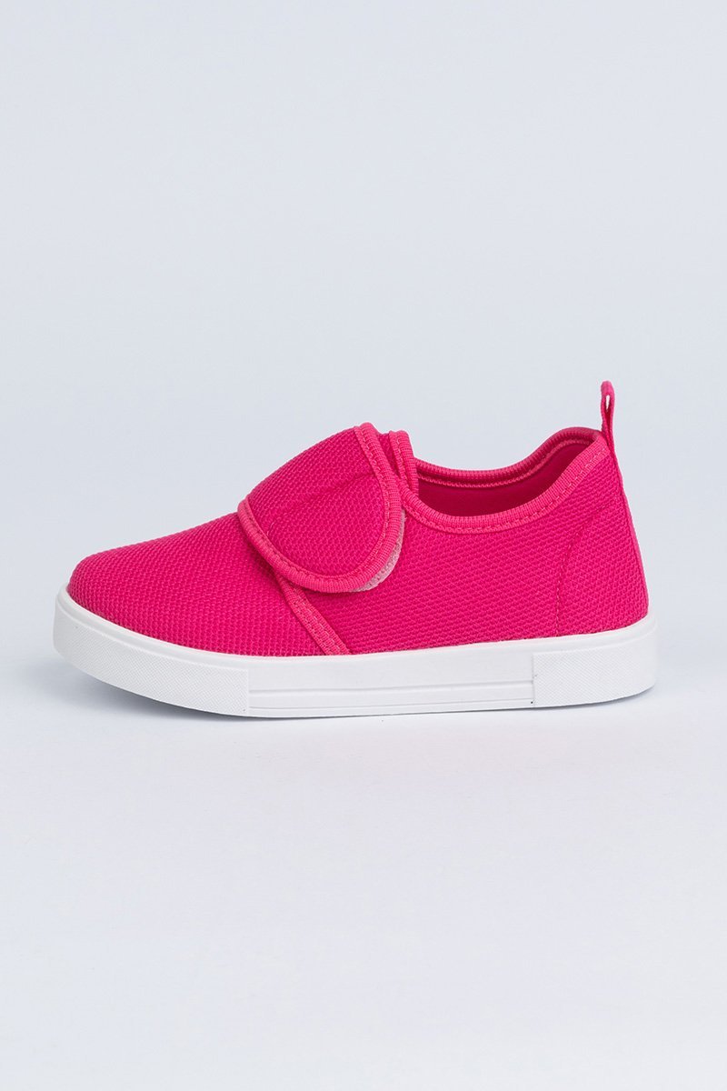 Tênis Infantil Calce Fácil Velcro Rosa 5