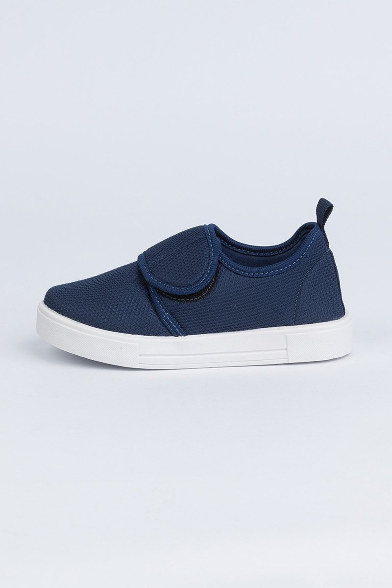 Tênis Infantil Calce Fácil Velcro Azul Marinho 2