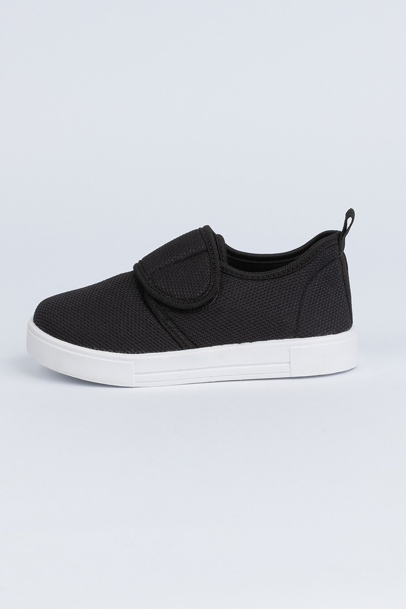 Tênis Infantil Calce Fácil Velcro Preto 4
