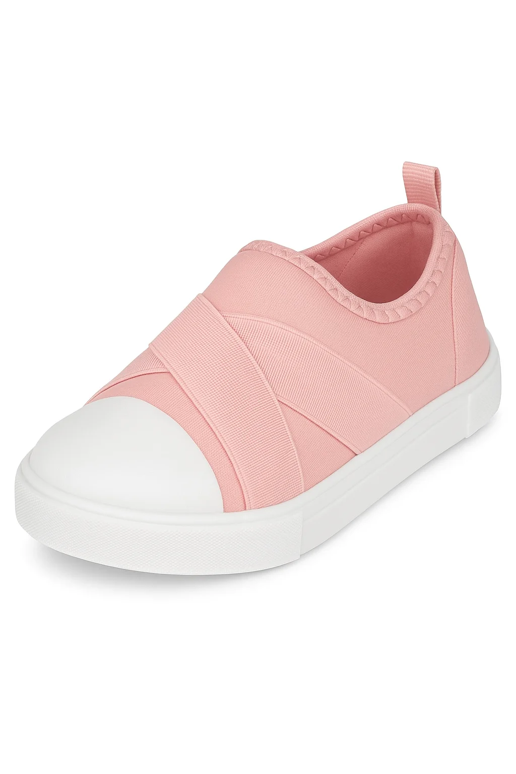 Tênis Infantil Casual Faixas Rosa 6
