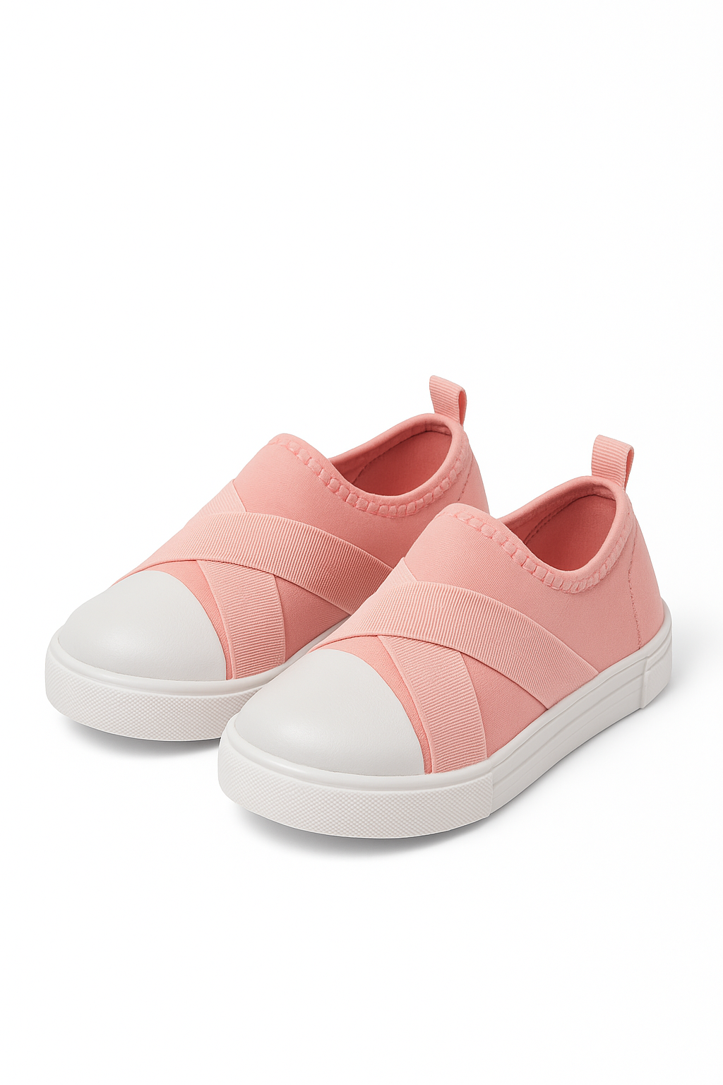 Tênis Infantil Casual Faixas Rosa 7