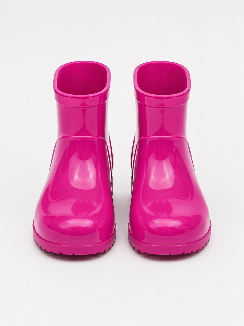 Galocha Infantil Feminina Impermeável Antiderrapante Pink Rosa 2