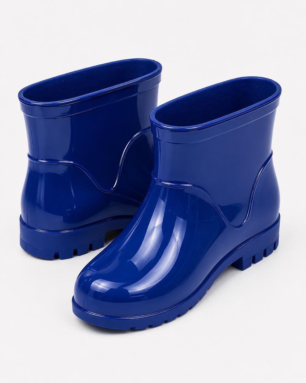 Galocha Infantil Unissex Impermeável Antiderrapante Azul Marinho Azul 2