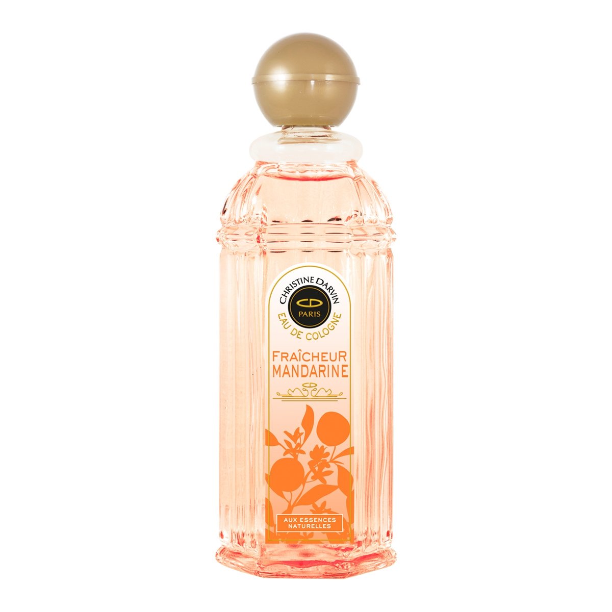 Perfume Christine Darvin Fraicheur Mandarine - Eau de Cologne 250ml 1