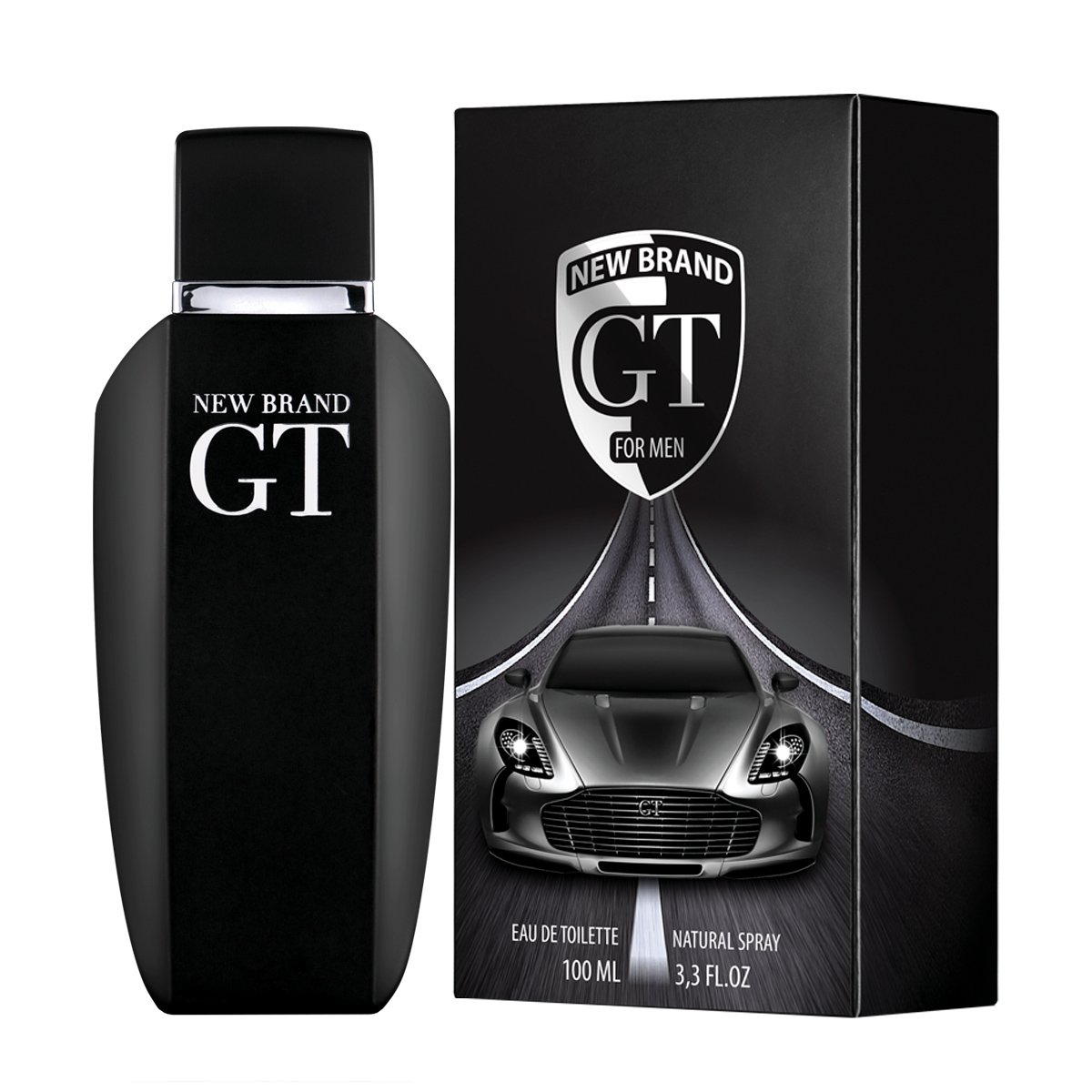 Perfume New Brand Prestige GT For Men - Eau de Toilette Masculino 100ml 2